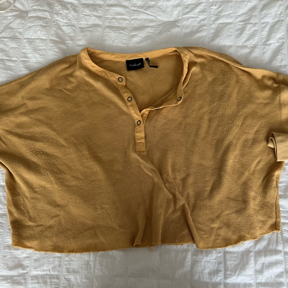 Out From Under (urban outfitters) Henley Top